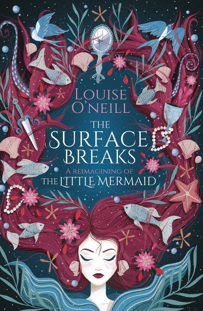 The surface breaks, scuba book cover