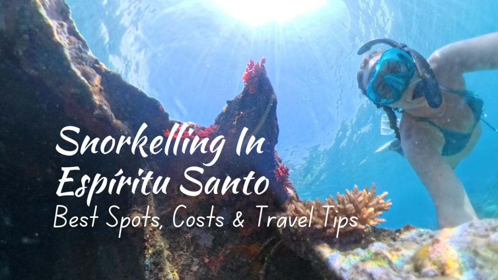 Snorkelling in Espiritu Santo