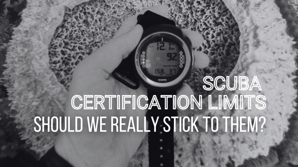 Scuba Certification Limits blog post thumbnail