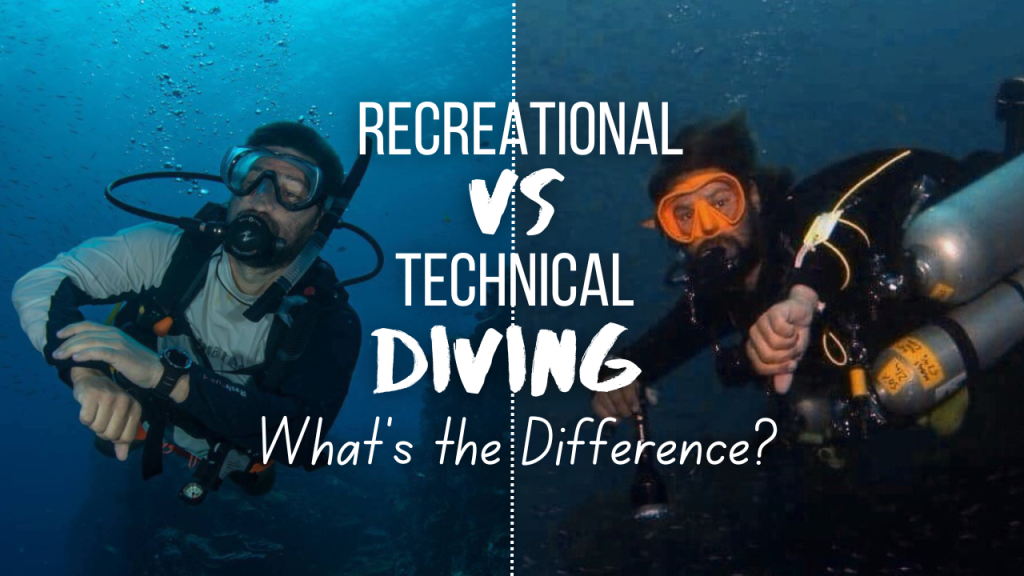 Recreational Vs Technical Diving: What's the Difference