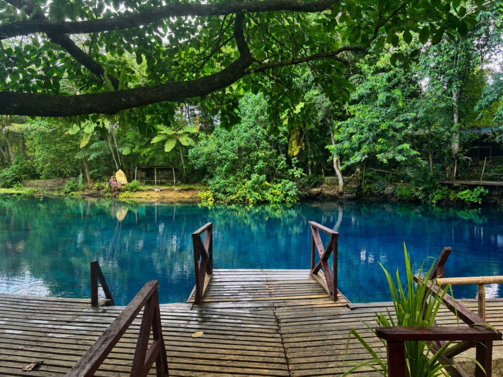 Blue Holes in Espiritu Santo - Jackies Blue Hole