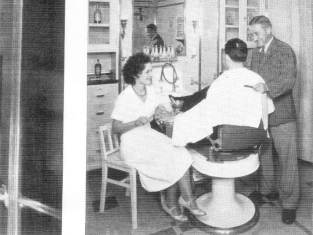 SS President Coolidge - Cargo Hold 2 - Barbers Chair